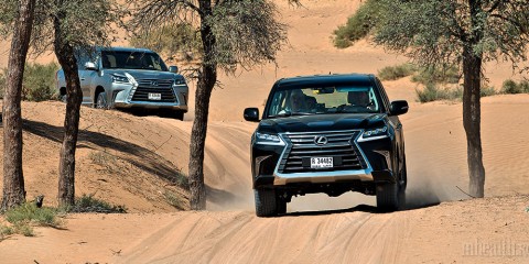 Новый Lexus LX: тест-драйв в песках Арабских Эмиратов